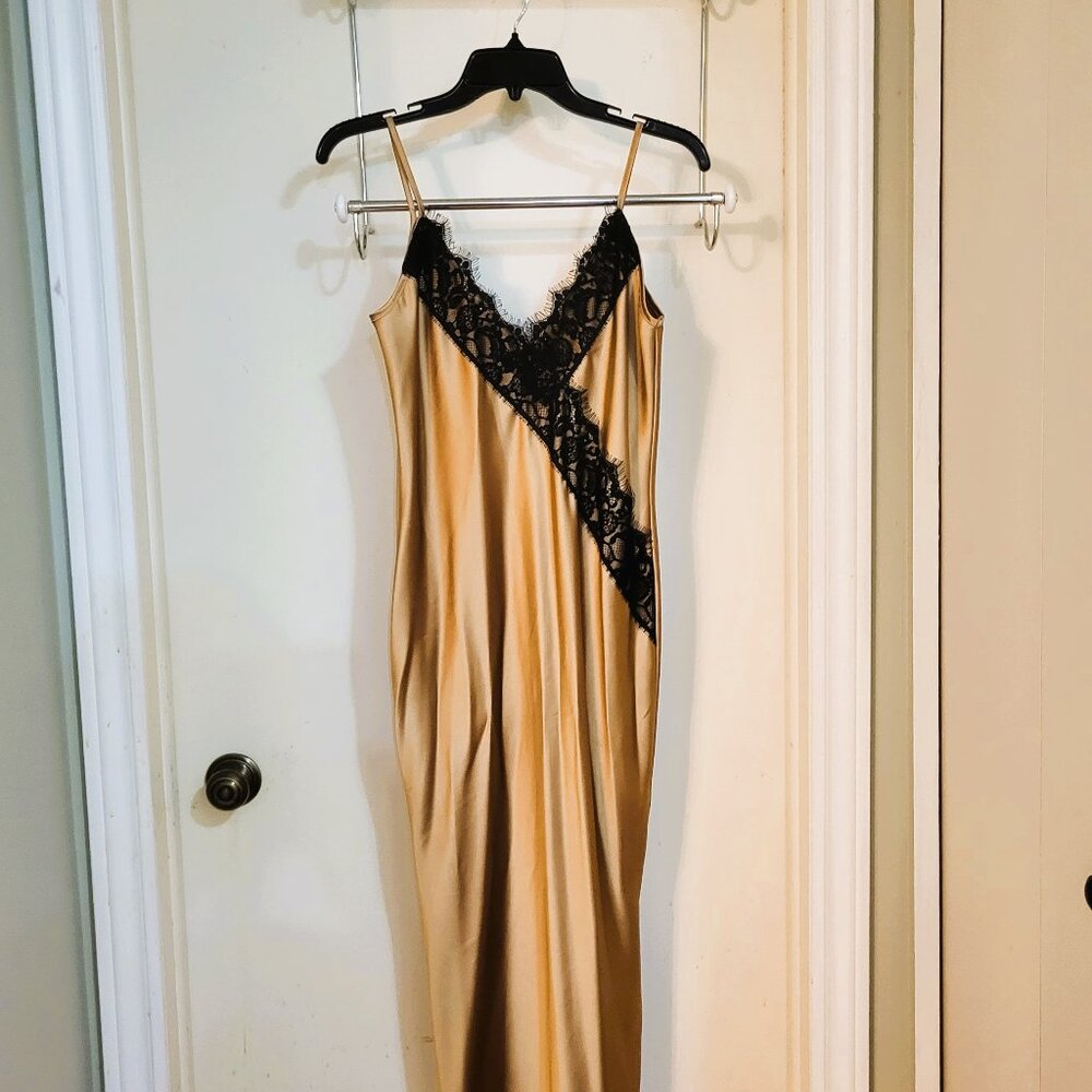 Topshop Slip Dress - Size 2 US (Size 6 UK) - Picture 3 of 11